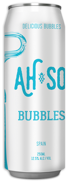 Bubbles 4pk CANS AhSo