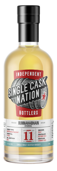 Bunnahabhain  11 Year Staoisha  Bourbon Cask 171182