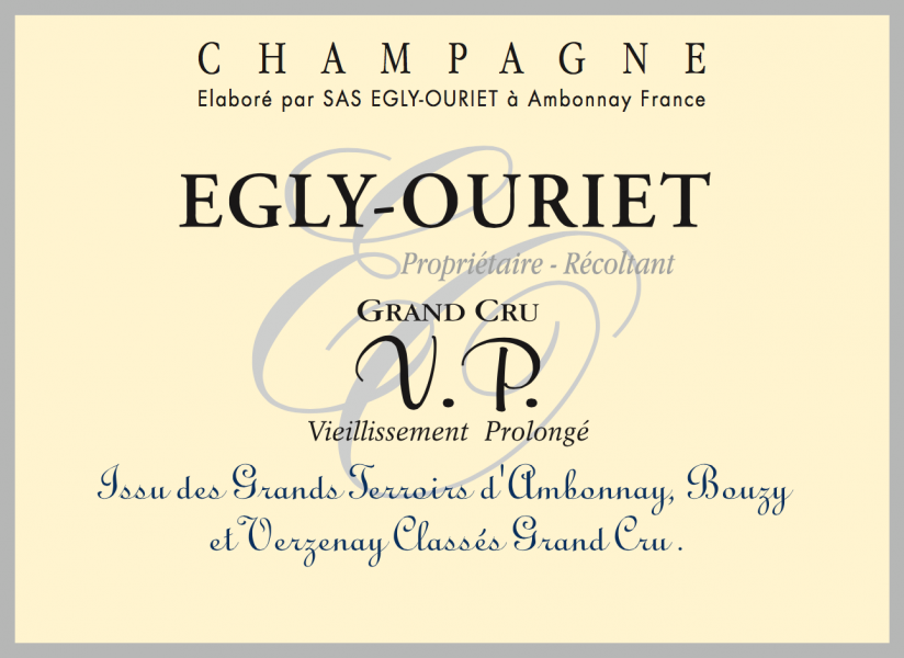 VP Grand Cru Extra Champagne EglyOuriet