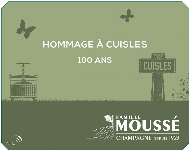 Famille Mouss Hommage  Cuisles Extra Brut Club Bottle