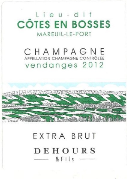 Dehours Lieu Dit 'La Côte en Bosses' Extra Brut