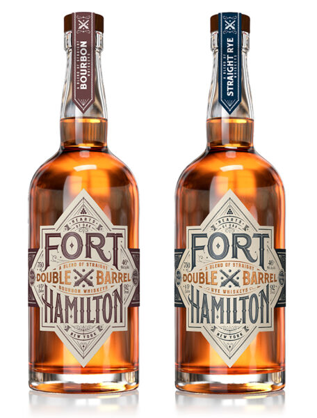 Combo Pack 6 each  Db Barrel Bourbon Db Barrel Rye Fort Hamilton