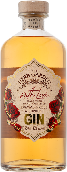 Damask Rose Gin The Herb Garden