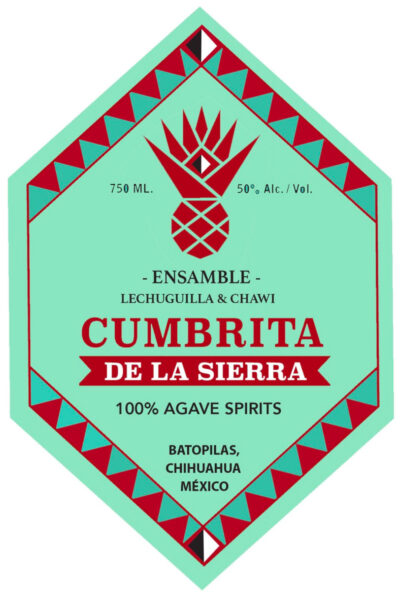 Destilado de Agave Ensamble LechuguillaChawi Cumbrita de la Sierra