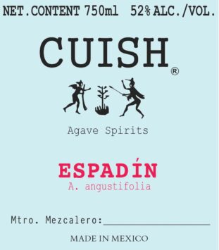 Destilado de Agave, Espadin, 'Paula Aquino Sanchez'