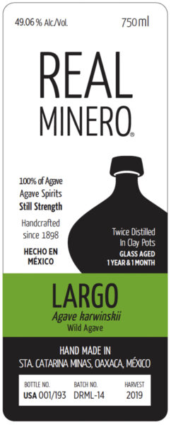 Destilado de Agave Largo