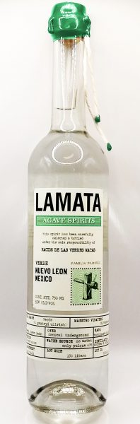 Destilado de Agave Verde Silvestre Ramirez Nuevo Leon Lamata