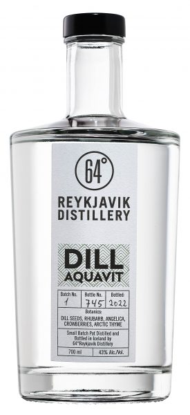 Dill Aquavit 64 Reykjavik Distillery