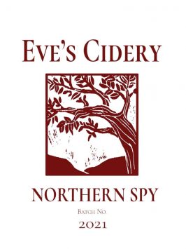 Dry Sparkling Cider 'Northern Spy' [2021], Eve's Cidery
