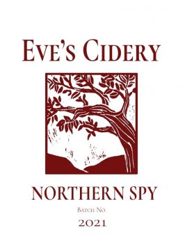 Dry Sparkling Cider 'Northern Spy' [2021], Eve's Cidery