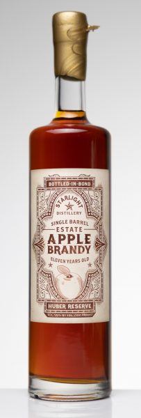 Estate Apple Brandy Single Barrel BottledInBond 11YearOld Huber Reserve