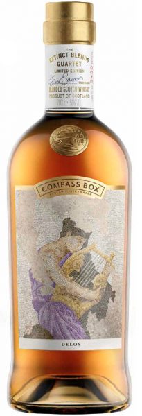 Blended Scotch Whisky Extinct Blends Quartet Delos