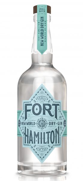 Gin, 'New World Dry Gin', Fort Hamilton