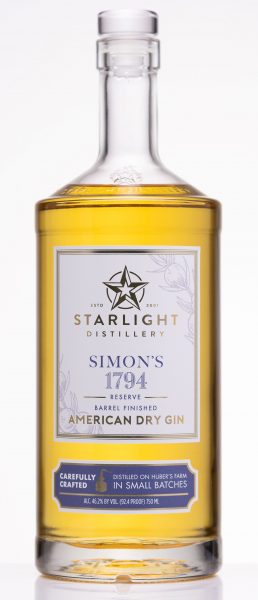 Gin Simons 1794 Gin BarrelFinished Starlight Distillery