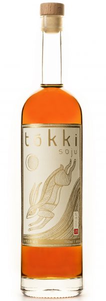 Gold Label 46 abv Tokki Soju