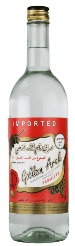 Golden Arak Ramallah Distilleries Skurnik Wines