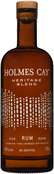 Heritage Blend Rum New Package Holmes Cay