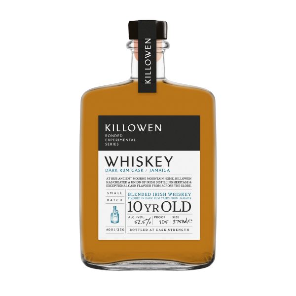 Irish Blended Whiskey, '10yr Jamaican Rum Cask - Experimental Series', Killowen Distillery