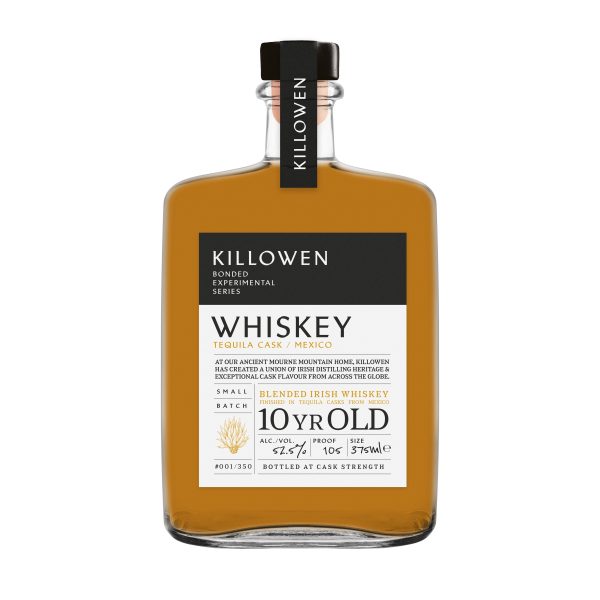 Irish Blended Whiskey 10yr Tequila Cask  Experimental Series Killowen Distillery