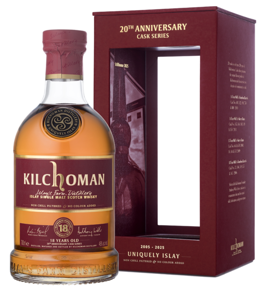 Islay Single Malt Scotch Whisky 18 Year ExBourbon Anniversary Cask Series