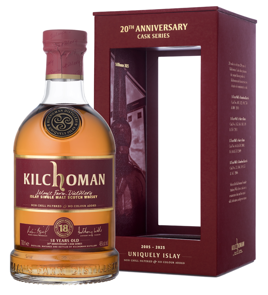 Islay Single Malt Scotch Whisky, 18 Year Ex-Bourbon, 'Anniversary