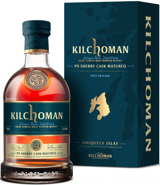 Islay Single Malt Scotch Whisky PX Sherry Cask Matured Kilchoman Distillery