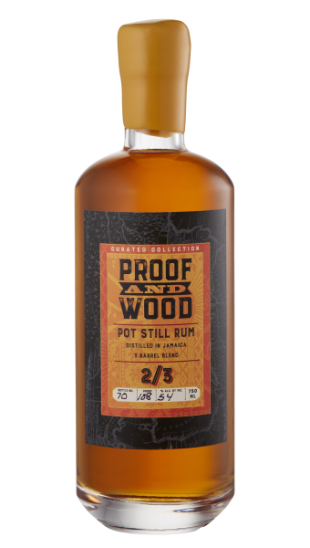 Jamaican Pot Still Rum, '2/3', Proof and Wood