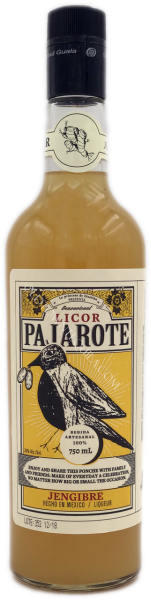 Jengibre Ginger Liqueur Pajarote