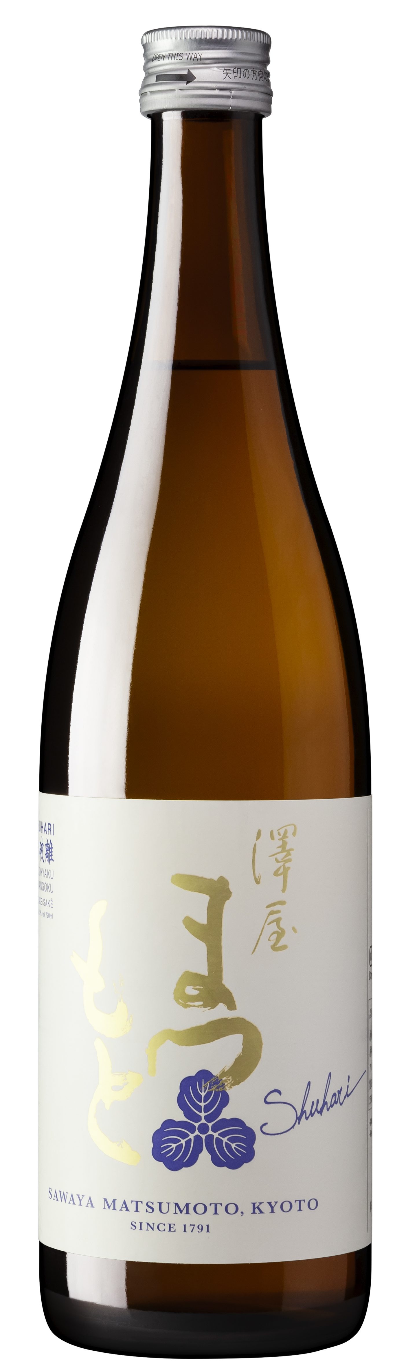 Junmai Sake 'Shuhari - Gohyaku Mangoku' Sawaya Matsumoto - Skurnik