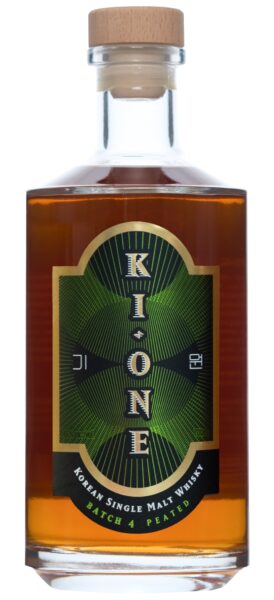 Korean Single Malt Whisky Ki One  Peated  Batch 4