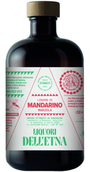 Liquore di Mandarino Liquori dellEtna