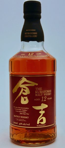Malt Whisky Kurayoshi 12 Year Matsui Whisky