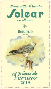 Manzanilla En Rama Solear  Saca de Verano 2019 Bodegas Barbadillo