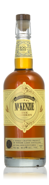 McKenzie Bottled in Bond Rye 6 Year Old Finger Lakes Distilling