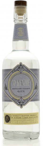 McKenzie Distillers Reserve Gin Finger Lakes Distilling