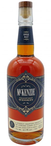 McKenzie Single Malt Whiskey 10yr Finger Lakes Distilling