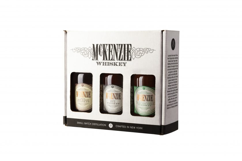 McKenzie Whiskey Gift Pack 3 x 200ml Finger Lakes Distilling  