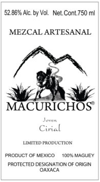 Mezcal, Cirial Artesanal