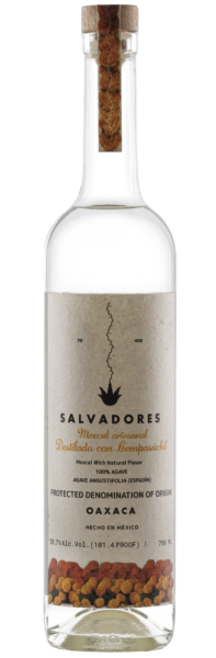 Mezcal Destilado con Cempasuchil