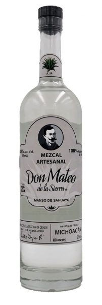 Mezcal Manso de Sahuayo Don Mateo de la Sierra