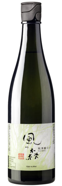 Kaze no Mori Akitsuho 657 Junmai Muroka Nama Genshu Sake