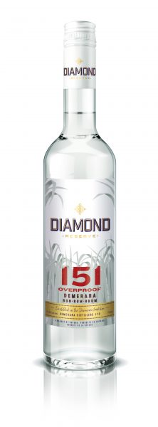 Overproof 151 Proof Rum Diamond Reserve