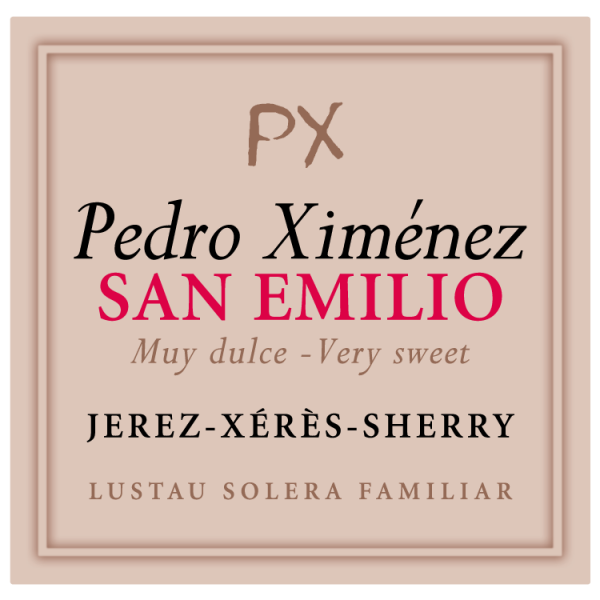 Pedro Ximnez San Emilio Emilio Lustau