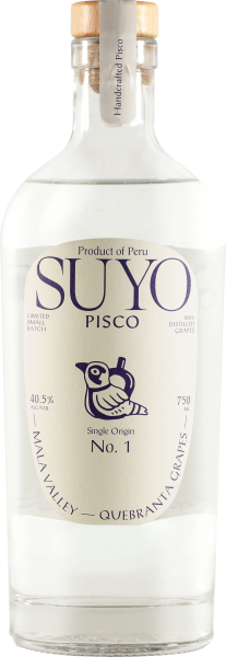 Pisco, 'No. 1 - Quebranta', Suyo Pisco