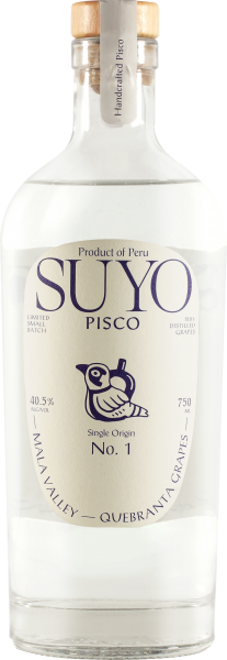 Pisco No 1  Quebranta Suyo Pisco