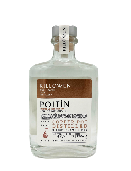 Poitin, 'Copper Pot - Direct Flame Fired', Killowen Distillery