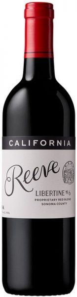 Red Blend Libertine no 6 Reeve Wines 2019 Base