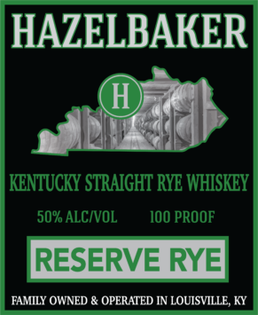 Rye Whiskey, Hazelbaker Reserve