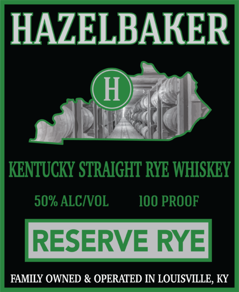 Rye Whiskey Hazelbaker Reserve