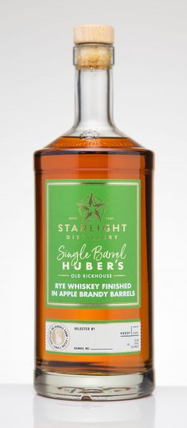 Rye Whiskey Signature Series Apple Brandy Cask  9th Floor Old Rickhouse Starlight Distillery